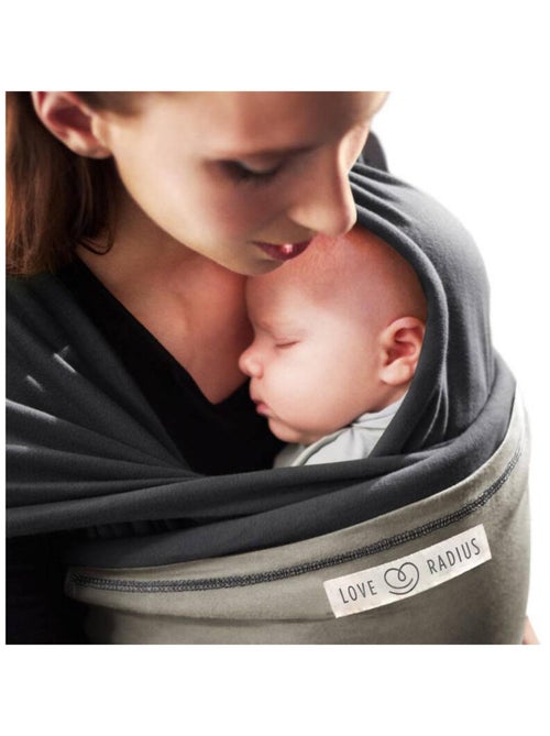 Echarpe de portage L'Originale anthracite poche olive - Kiabi