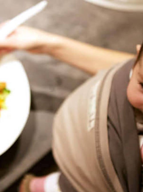 Echarpe de portage L'Originale anthracite poche olive - Kiabi