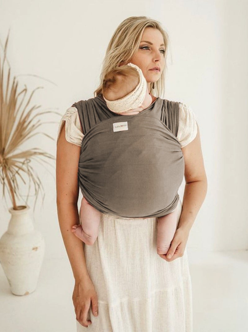 Écharpe de portage , Tricot Slen Babylonia Gris taupe - Kiabi