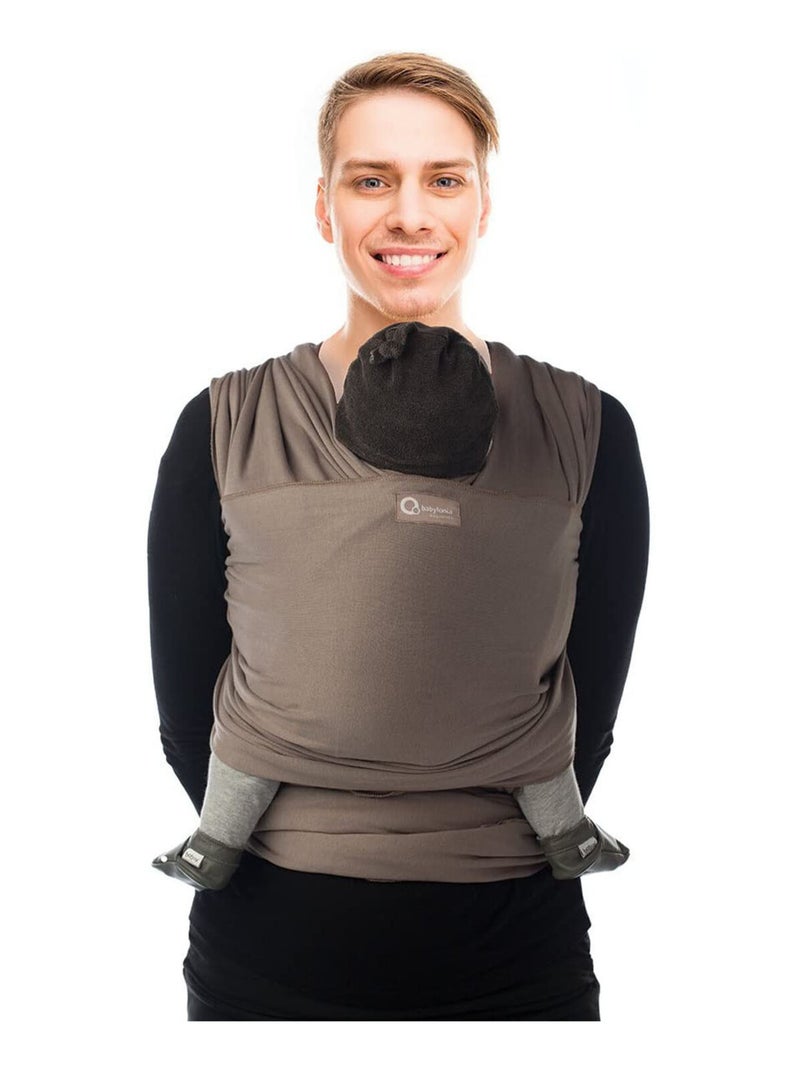 Écharpe de portage , Tricot Slen Babylonia Gris taupe - Kiabi