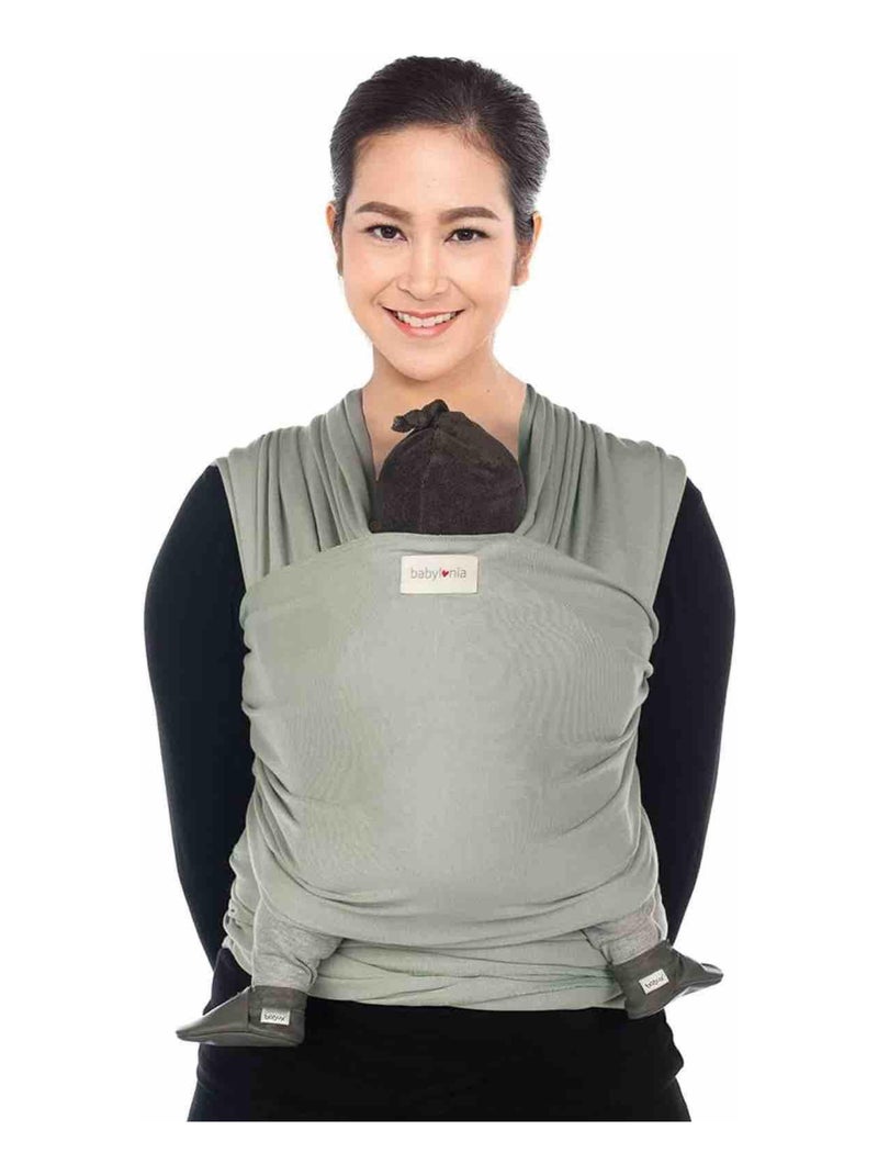 Écharpe de portage Tricot Slen en Bambou Babylonia Vert - Kiabi