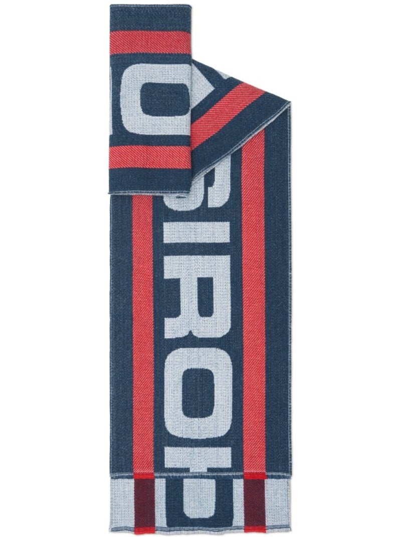 Écharpe de ski rétro homme et femme bandai Bleu - Kiabi