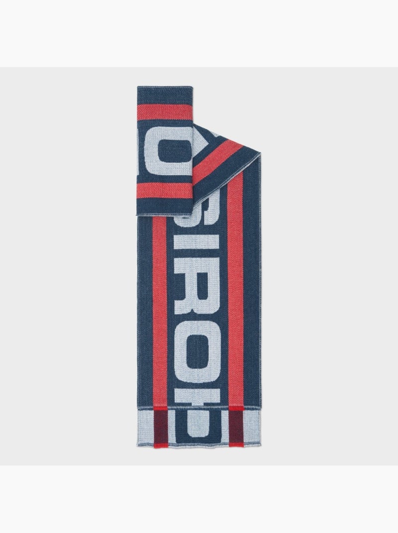 Écharpe de ski rétro homme et femme bandai Bleu - Kiabi