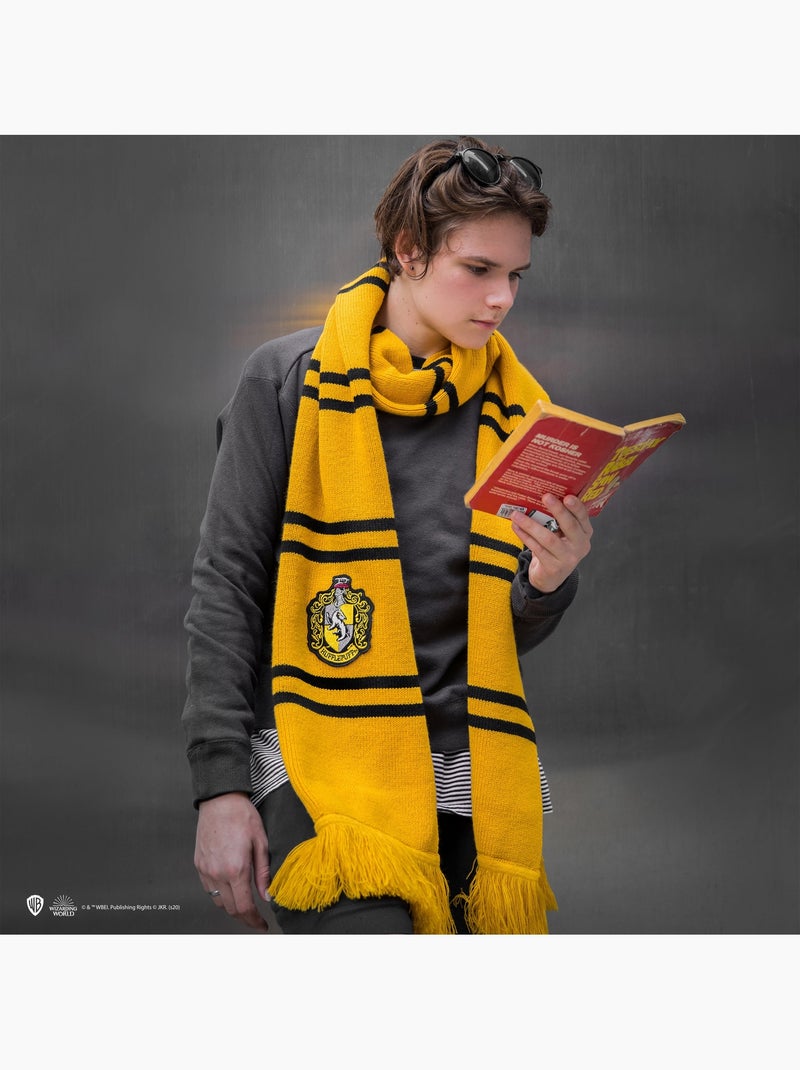 Écharpe Deluxe Poufsouffle - Harry Potter Jaune - Kiabi