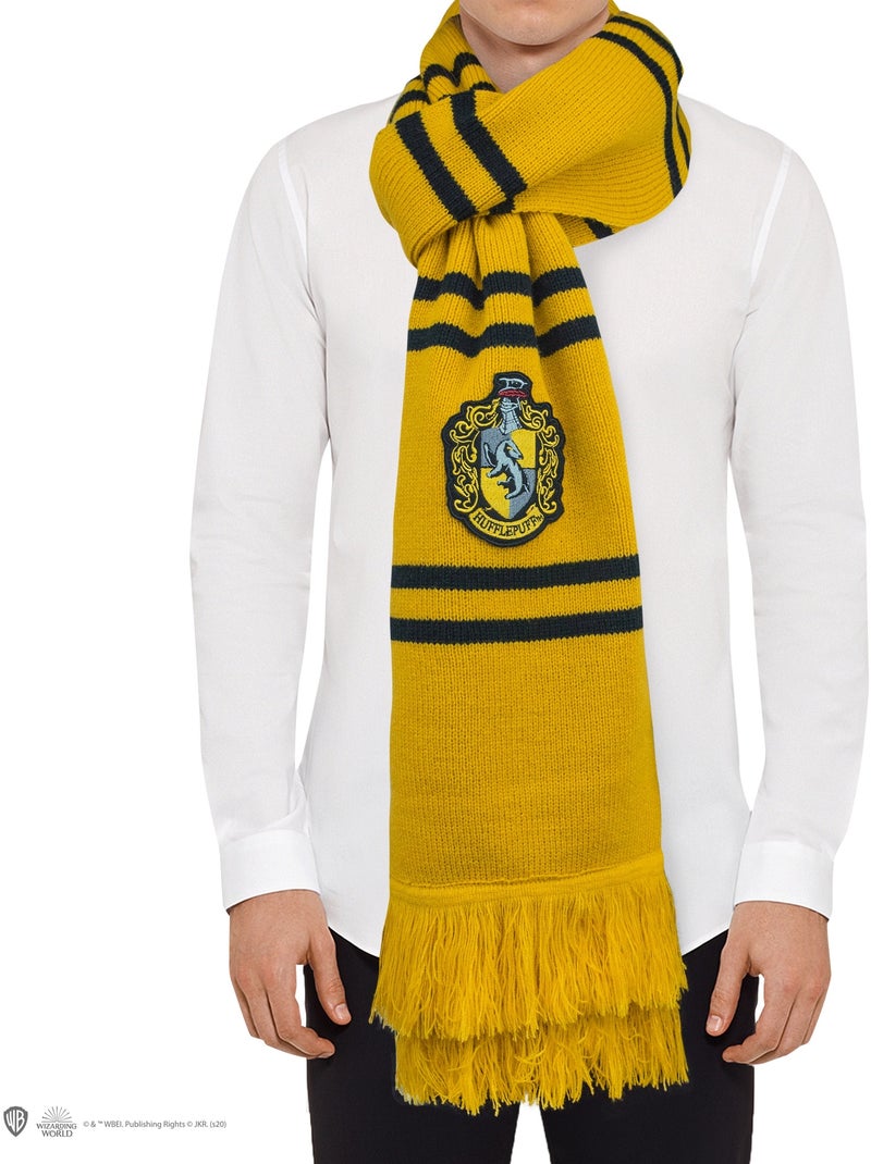 Écharpe Deluxe Poufsouffle - Harry Potter Jaune - Kiabi