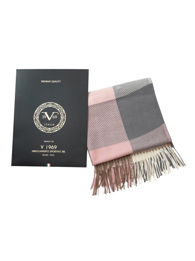 Echarpe en cachemire Bigcase Rose - Kiabi