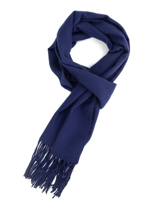 Écharpe en cachemire bleu marine Dolce Caldo - Kiabi