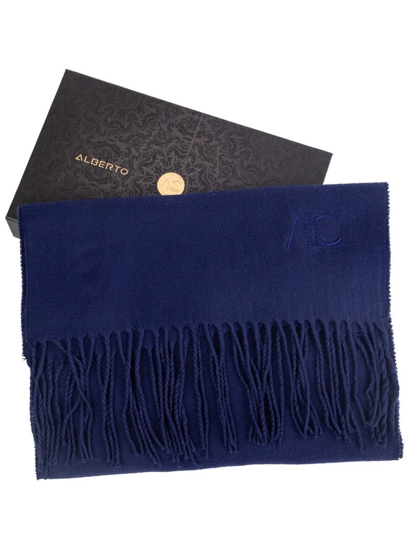 Écharpe en cachemire bleu marine Dolce Caldo Bleu marine - Kiabi