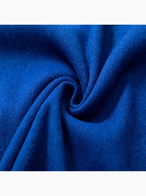 Écharpe en cachemire bleu marine Recto-Verso - Kiabi Écharpe en cachemire bleu marine Recto-Verso - Kiabi