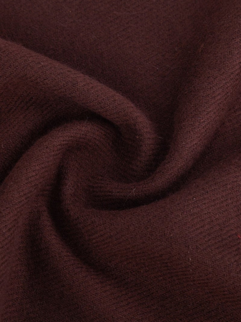 Écharpe en cachemire chocolat Dolce Caldo Marron chocolat - Kiabi