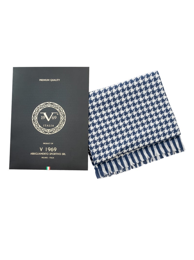 Echarpe en Cachemire Daniela Bleu - Kiabi