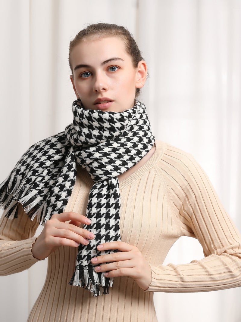 Echarpe en Cachemire Daniela Noir - Kiabi