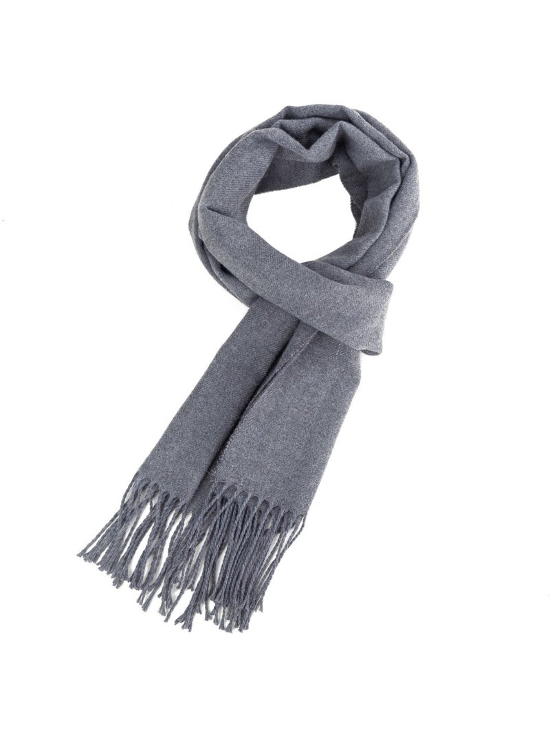 Écharpe en cachemire Dolce Caldo gris anthracite - Kiabi