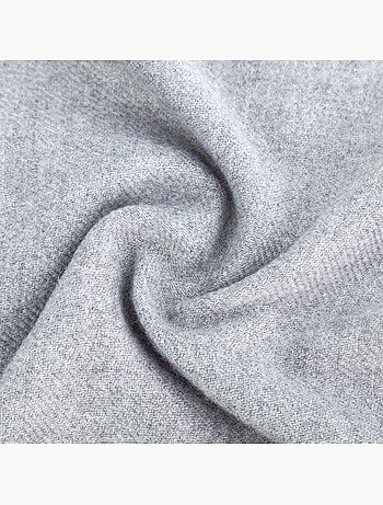 Écharpe en cachemire gris clair Dolce Caldo