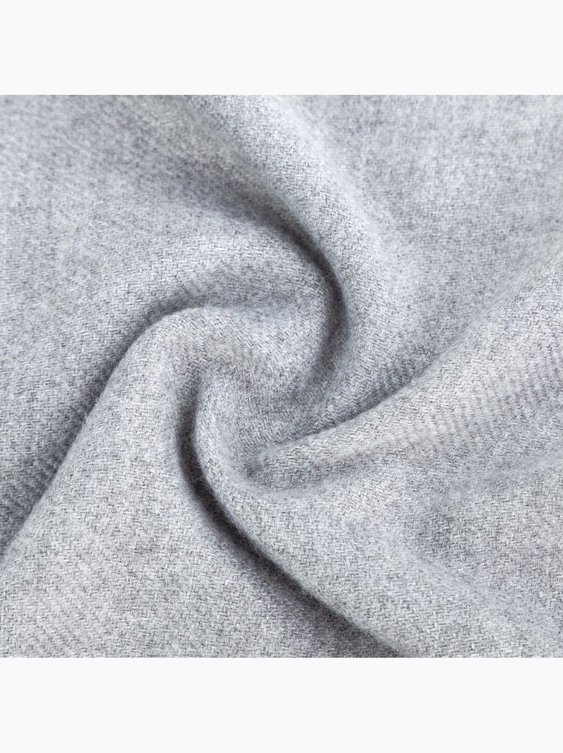 Écharpe en cachemire gris clair Dolce Caldo Gris clair - Kiabi
