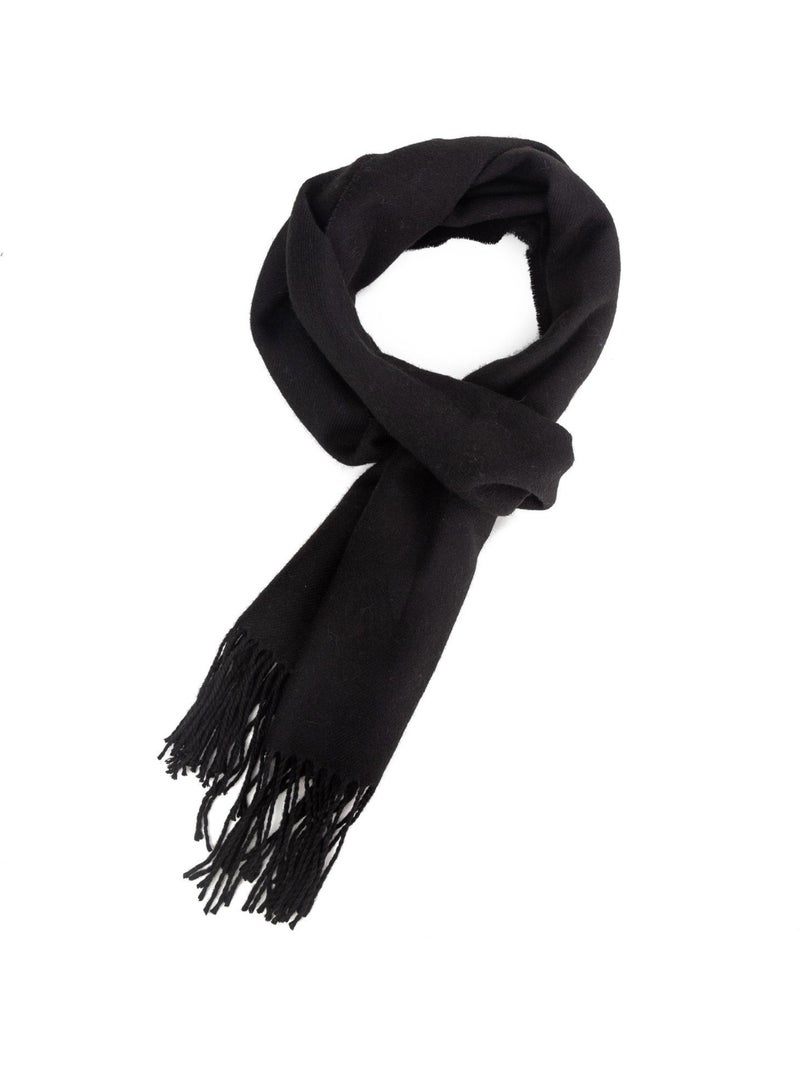 Écharpe en cachemire noir Dolce Caldo Noir - Kiabi