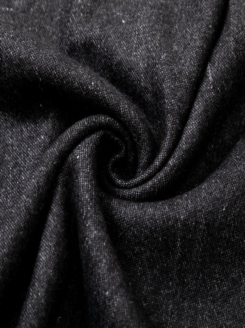 Écharpe en cachemire noir Recto-Verso Noir - Kiabi