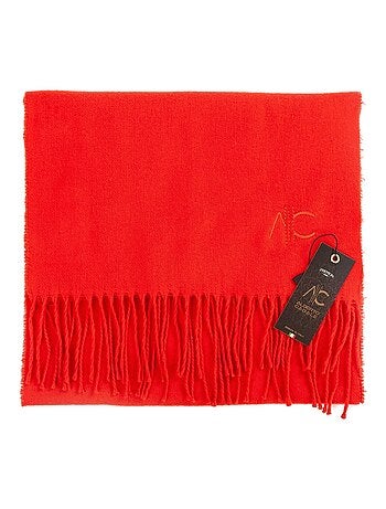 Écharpe en cachemire rouge Dolce Caldo