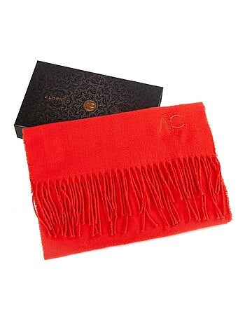 Écharpe en cachemire rouge Dolce Caldo