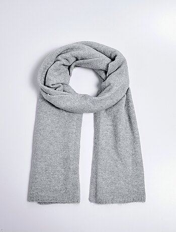 Écharpe en maille chaude avec laine