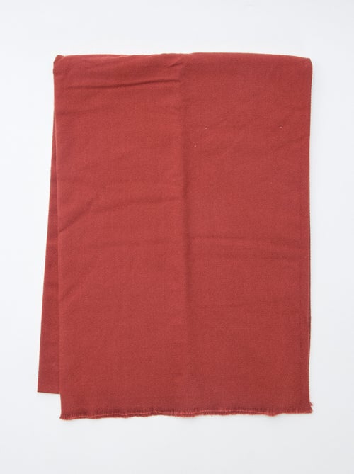 Echarpe en maille chaude et douce - Kiabi