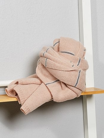 Écharpe en maille douce - Kiabi