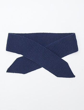 Echarpe en maille lourde format foulard