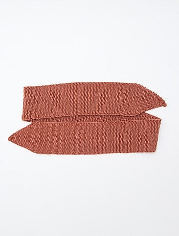 Echarpe en maille lourde format foulard