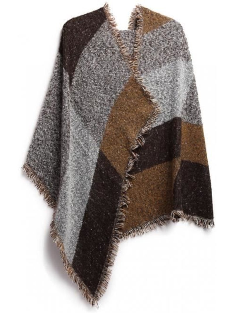 Écharpe en tricot doux - longue et chaude - miss lulu Blanc - Kiabi