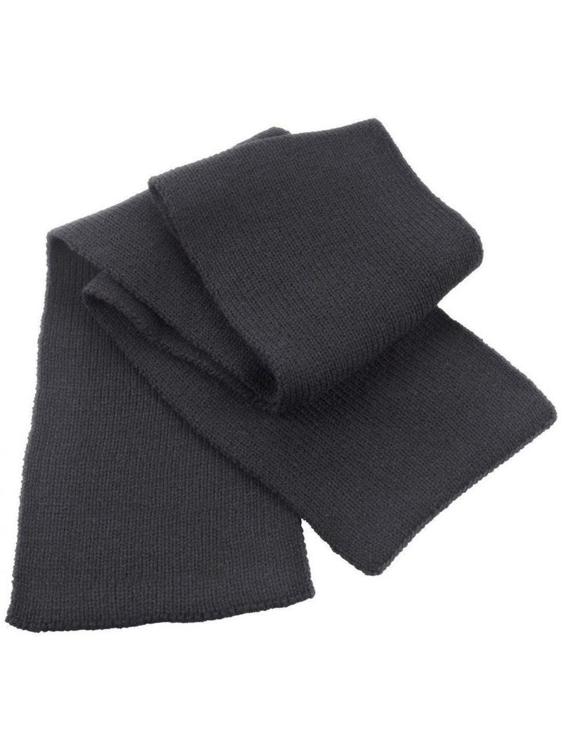 Echarpe épaisse classique tricotée - result Gris foncé - Kiabi