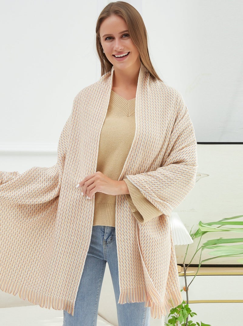 Echarpe Erika Beige - Kiabi