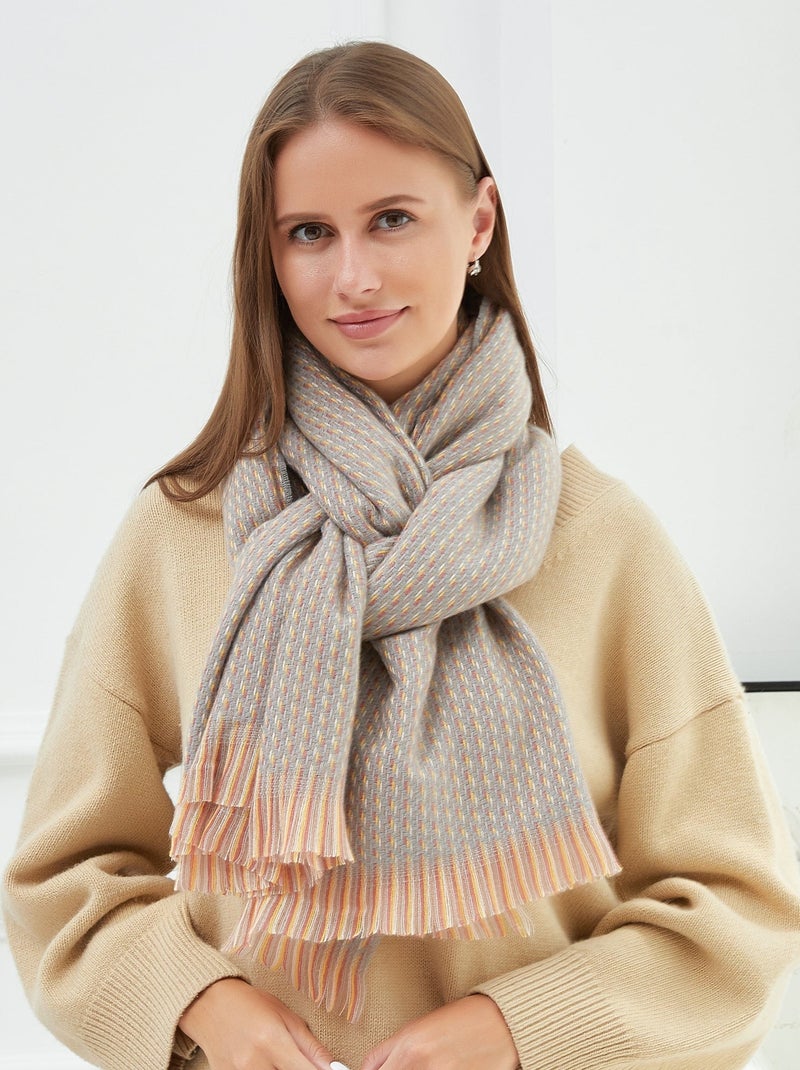 Echarpe Erika Gris - Kiabi