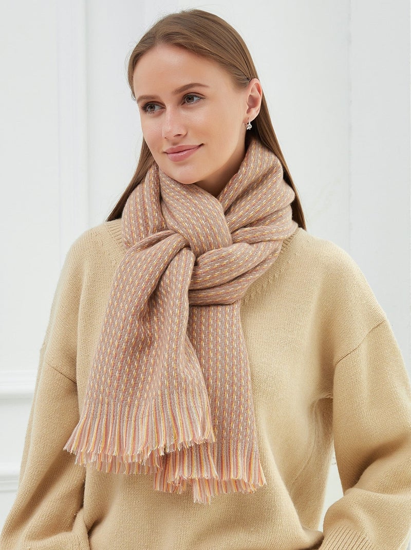 Echarpe Erika Marron - Kiabi