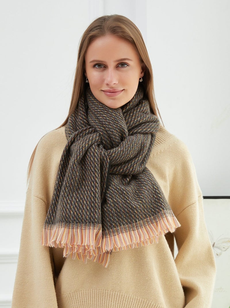 Echarpe Erika Noir - Kiabi