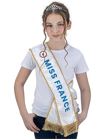 Echarpe et diadème Miss France