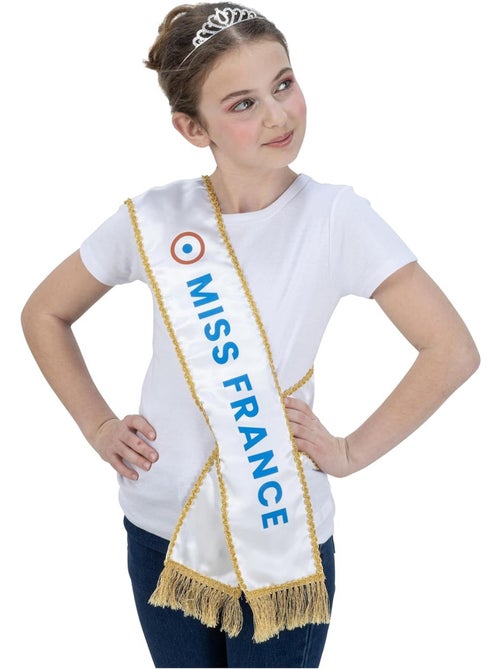 Echarpe et diadème Miss France - Kiabi Echarpe et diadème Miss France - Kiabi