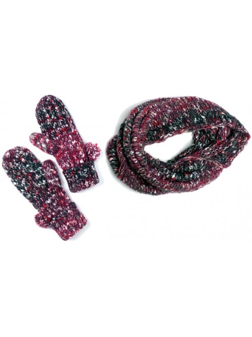 Echarpe et Moufles Femme Lot de 2 - Kiabi