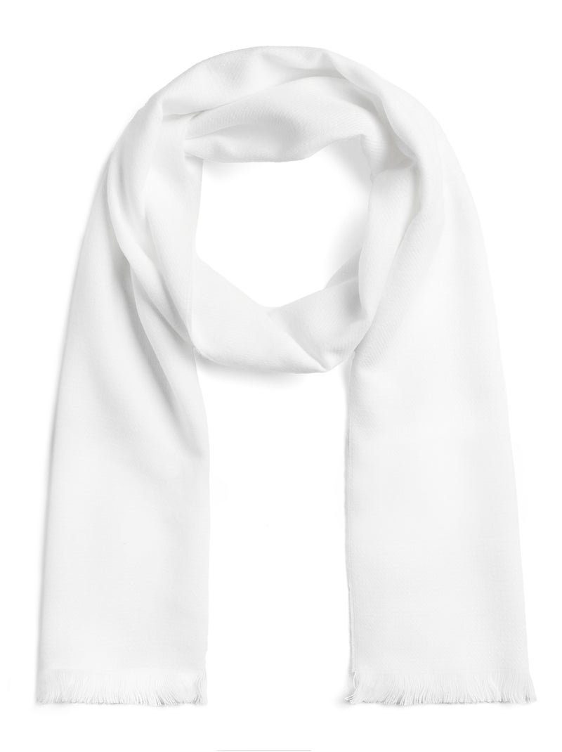 Echarpe Everest - Made in France Blanc - Kiabi