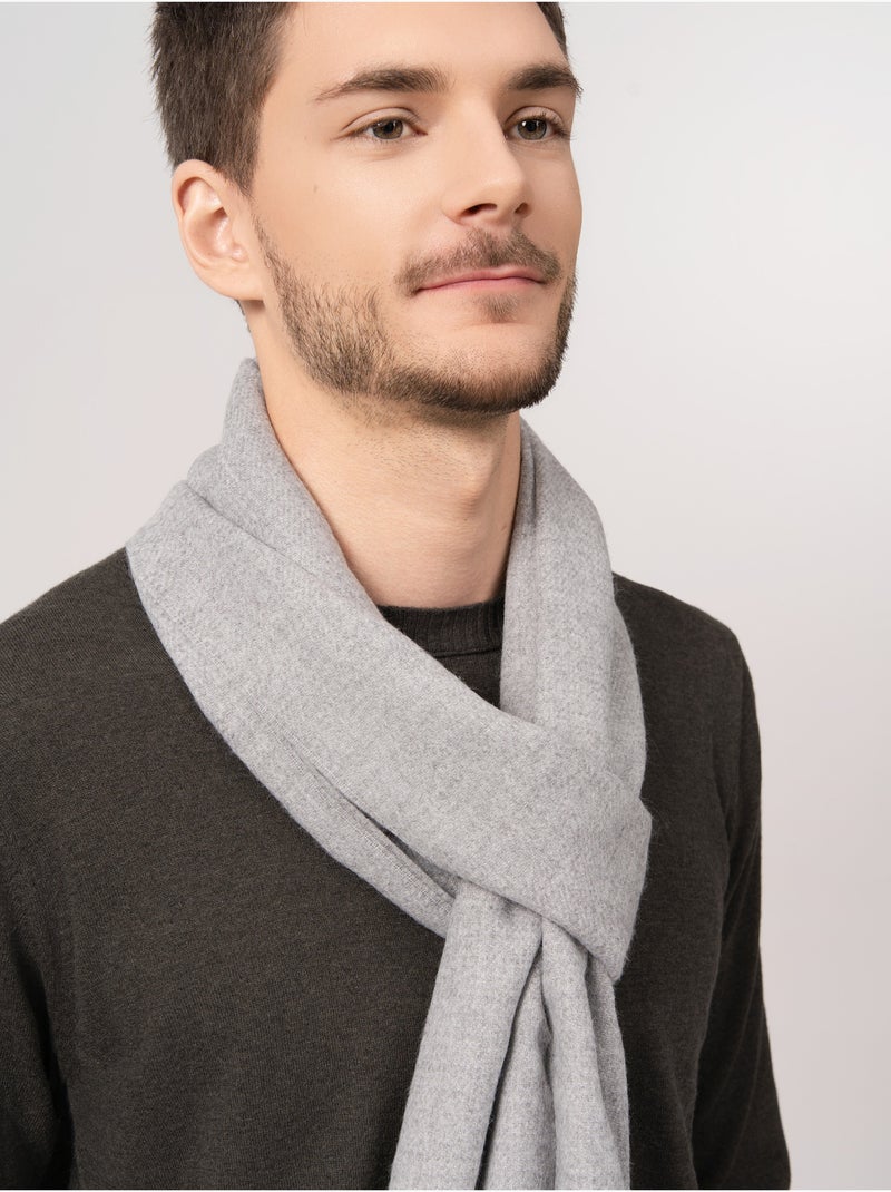 Echarpe Everest - Made in France Gris clair - Kiabi