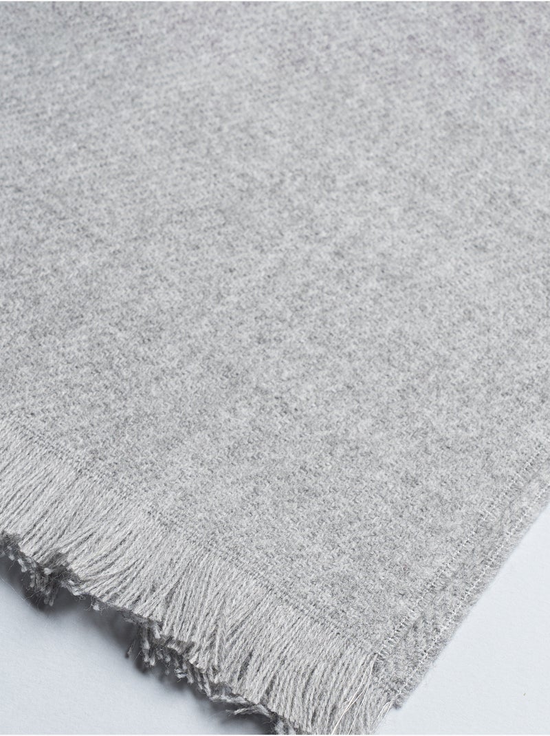 Echarpe Everest - Made in France Gris clair - Kiabi