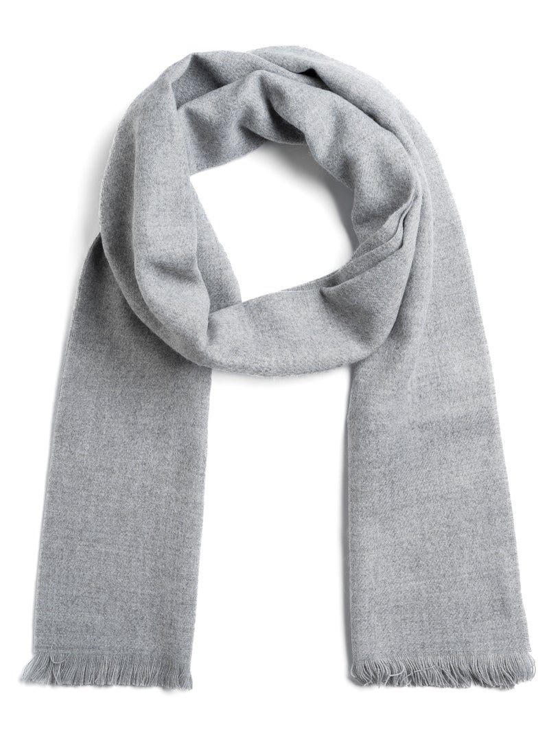 Echarpe Everest - Made in France Gris clair - Kiabi