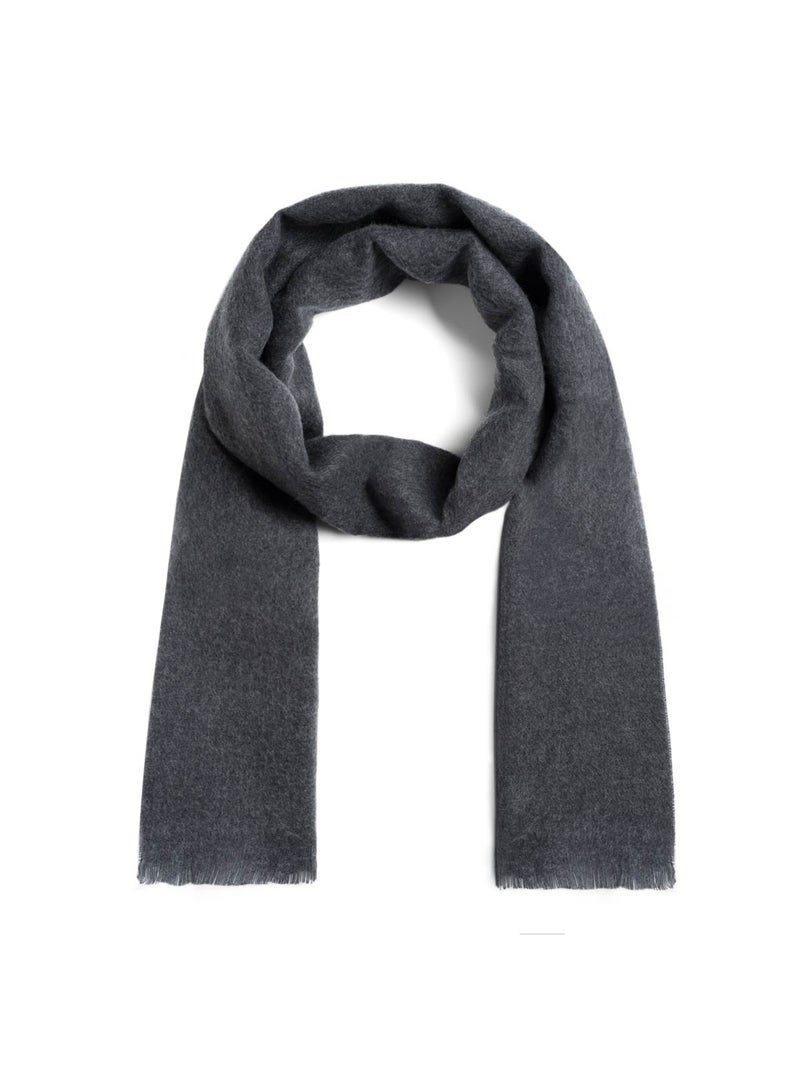 Echarpe Everest - Made in France Gris foncé - Kiabi