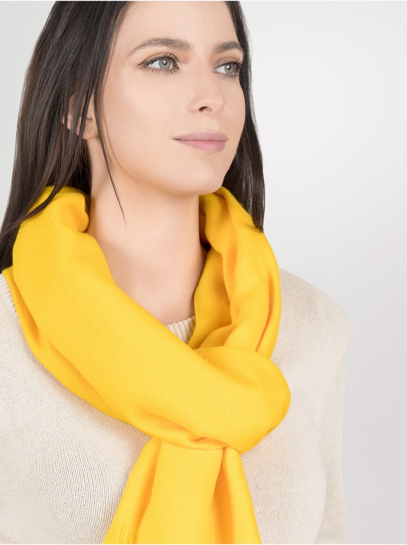 Echarpe Everest - Made in France Jaune - Kiabi
