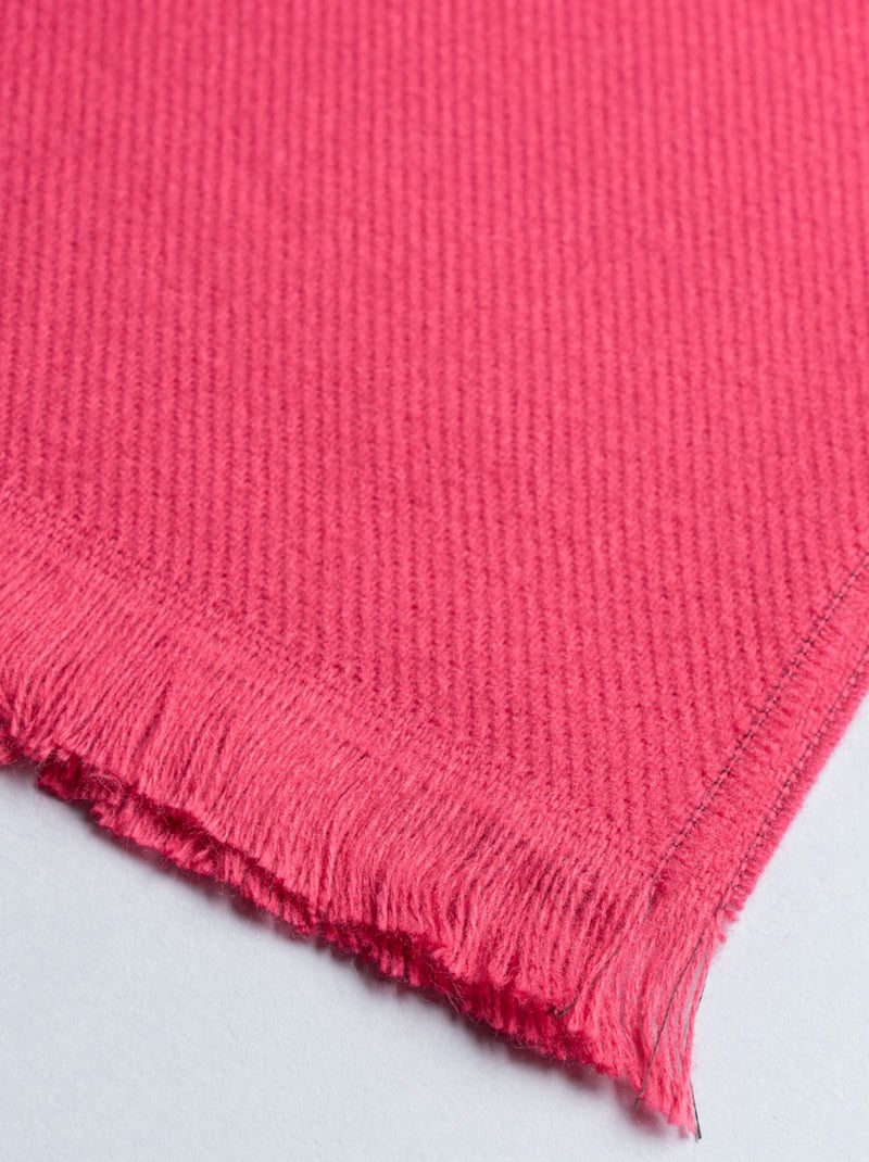 Echarpe Everest - Made in France Rose fushia - Kiabi