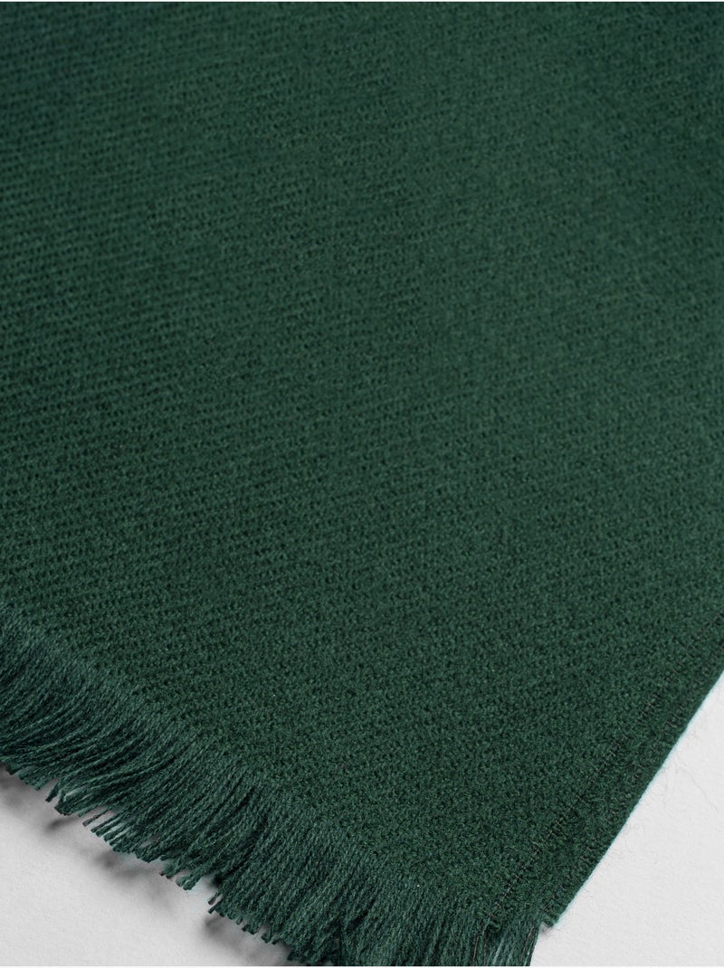 Echarpe Everest - Made in France Vert bouteille - Kiabi