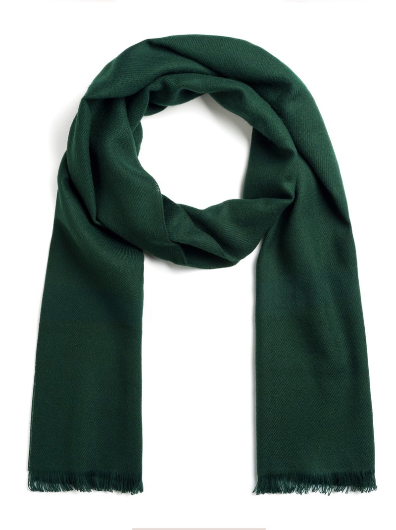 Echarpe Everest - Made in France Vert bouteille - Kiabi