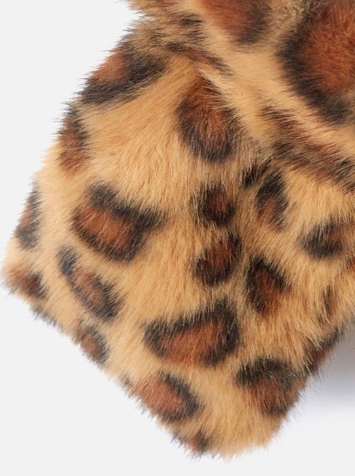 Echarpe fausse fourrure motif animalier - Damart - Kiabi