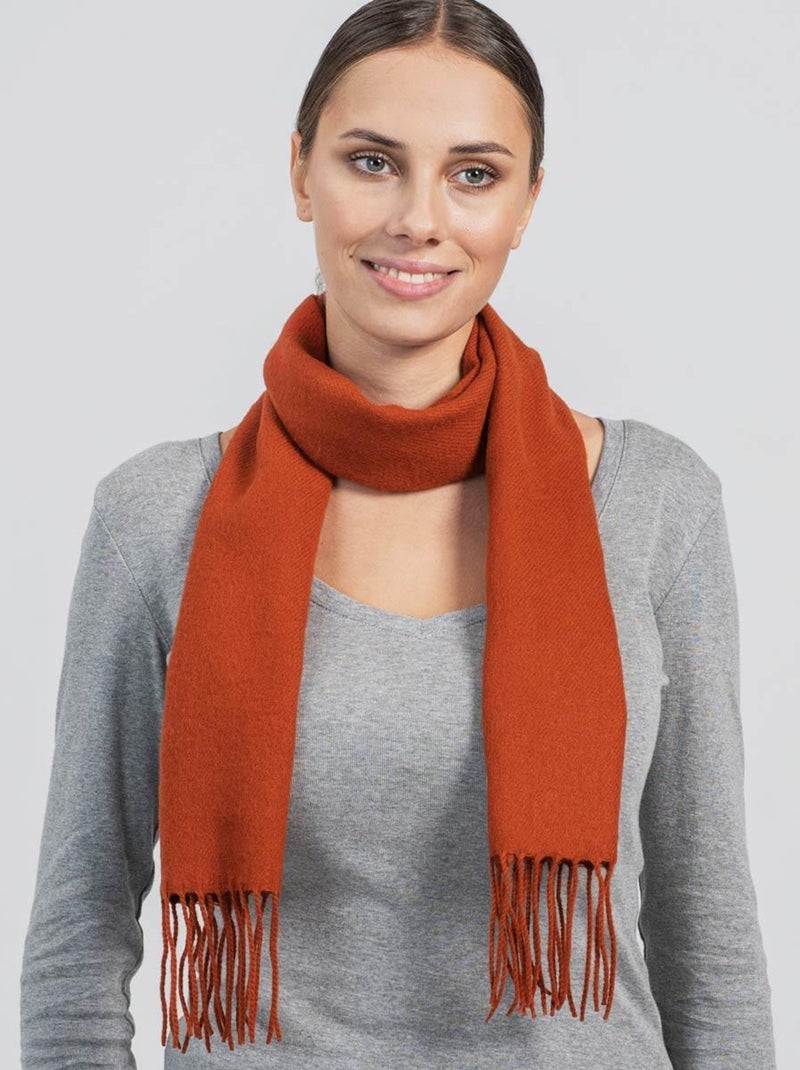 Echarpe Fely - Fabriqué en France Marron clair - Kiabi
