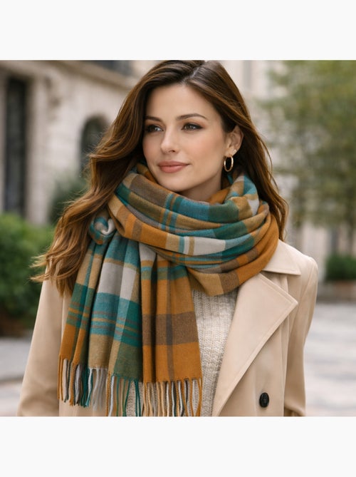 Écharpe Femme Alicia – Grande Écharpe Douce - Kiabi