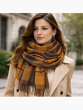 Écharpe Femme Alicia – Grande Écharpe Douce